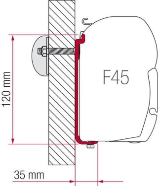 ADAPTER DO MARKIZY FIAMMA F45/F70 AS300