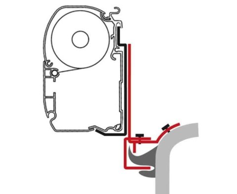 ADAPTER FIAMMA MULTIRAIL T5