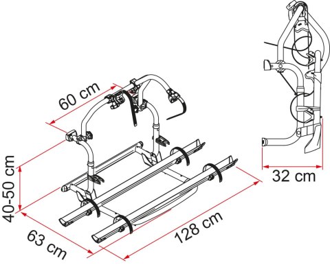 BAGAŻNIK NA ROWERY FIAMMA CARRY BIKE PRO C