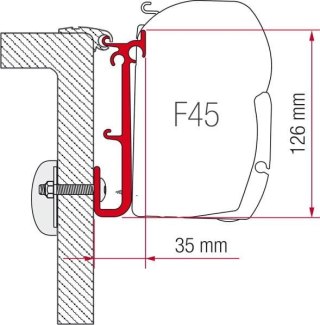 ZESTAW ADAPTERÓW DO MARKIZY FIAMMA CARAVAN