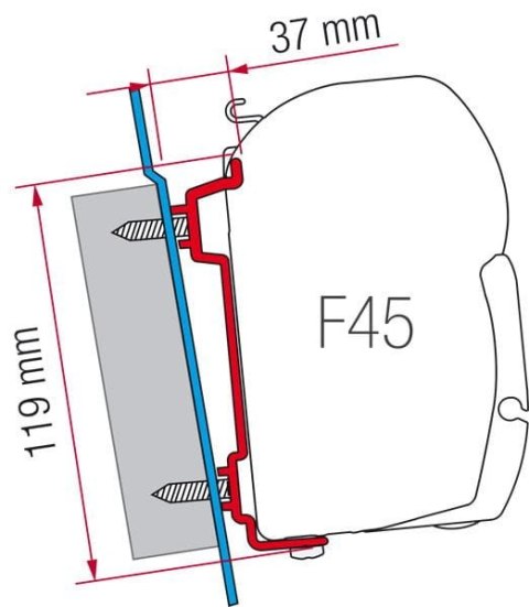 ZESTAW ADAPTERÓW DO MARKIZY FIAMMA F45/F70 FORD TRANSIT H2 I H3