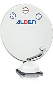 ANTENA SATELITARNA ALDEN ORBITER HD 85 BIAŁA