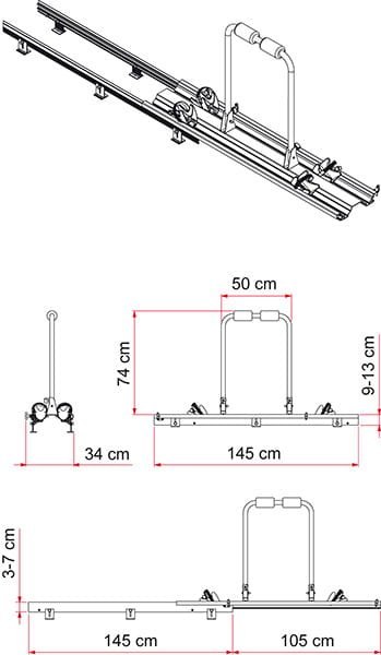 BAGAŻNIK CARRY BIKE GARAGE SLIDE PRO