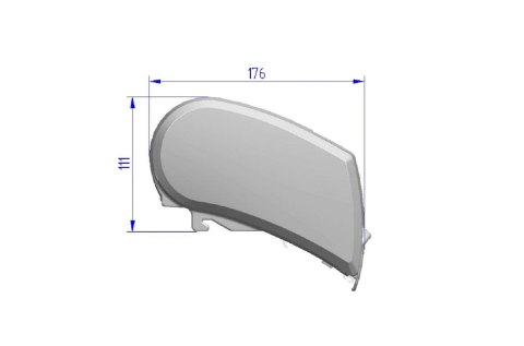 MARKIZA THULE OMNISTOR 9200 550x300CM BIAŁA MATERIAŁ SZARY