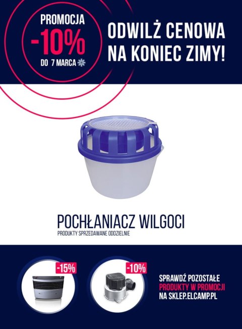 POCHŁANIACZ WILGOCI Z WYPEŁNIENIEM