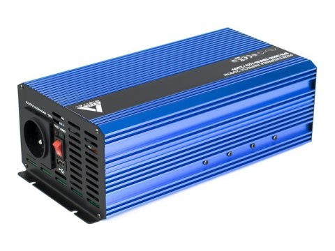 PRZETWORNICA NAPIĘCIA12 VDC / 230 VAC SINUS IPS-2000S 2000W