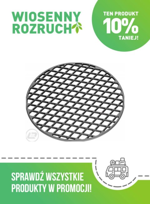 RUSZT ŻELIWNY 420 DIAMENT - OUTDOORCHEF