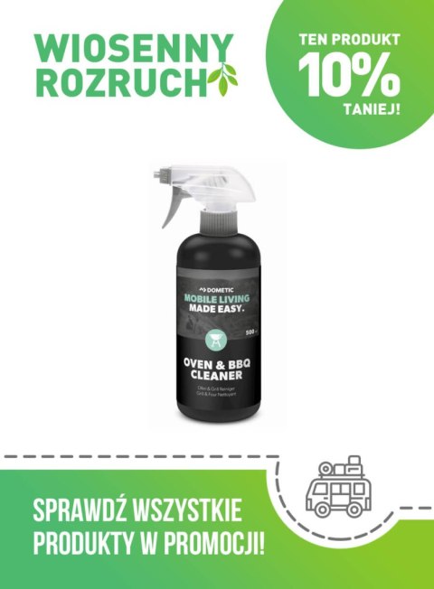 ŚRODEK CZYSZCZĄCY DO PIEKARNIKÓW I GRILLI DOMETIC OVEN AND BBQ CLEANER 500ml