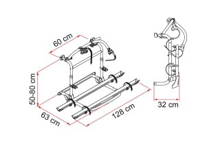 BAGAŻNIK ROWEROWY FIAMMA CARRY BIKE PRO M N