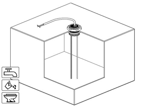 Czujnik, sonda do zbiornika o długości 20-50cm