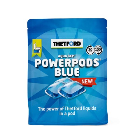 KAPSUŁKI THETFORD POWERPODS AQA KEM BLUE 20SZT