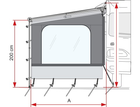 ŚCIANA BOCZNA FAIMMA SIDE W CARAVANSTORE XL