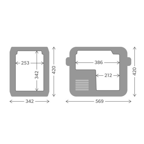 Lodówka kompresorowa Dometic CFX3 25l