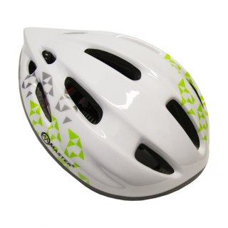 Kask Rowerowy Biały MASTER Flash M