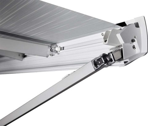 MARKIZA THULE OMNISTOR 5200 400CM KASETA BIAŁA MATERIAŁ SZARY