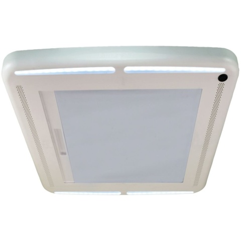 Roleta zaciemniająca z led do wentylatora dachowego MaxxFan Deluxe